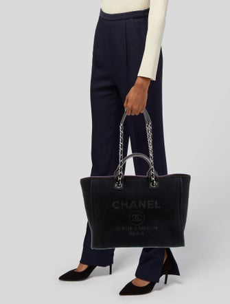 Chanel Medium Deauville Shopping Bag
