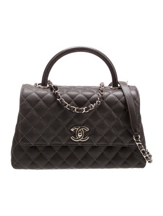 Chanel Small Coco Handle Bag w/ Chain