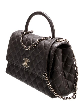 Chanel Small Coco Handle Bag w/ Chain