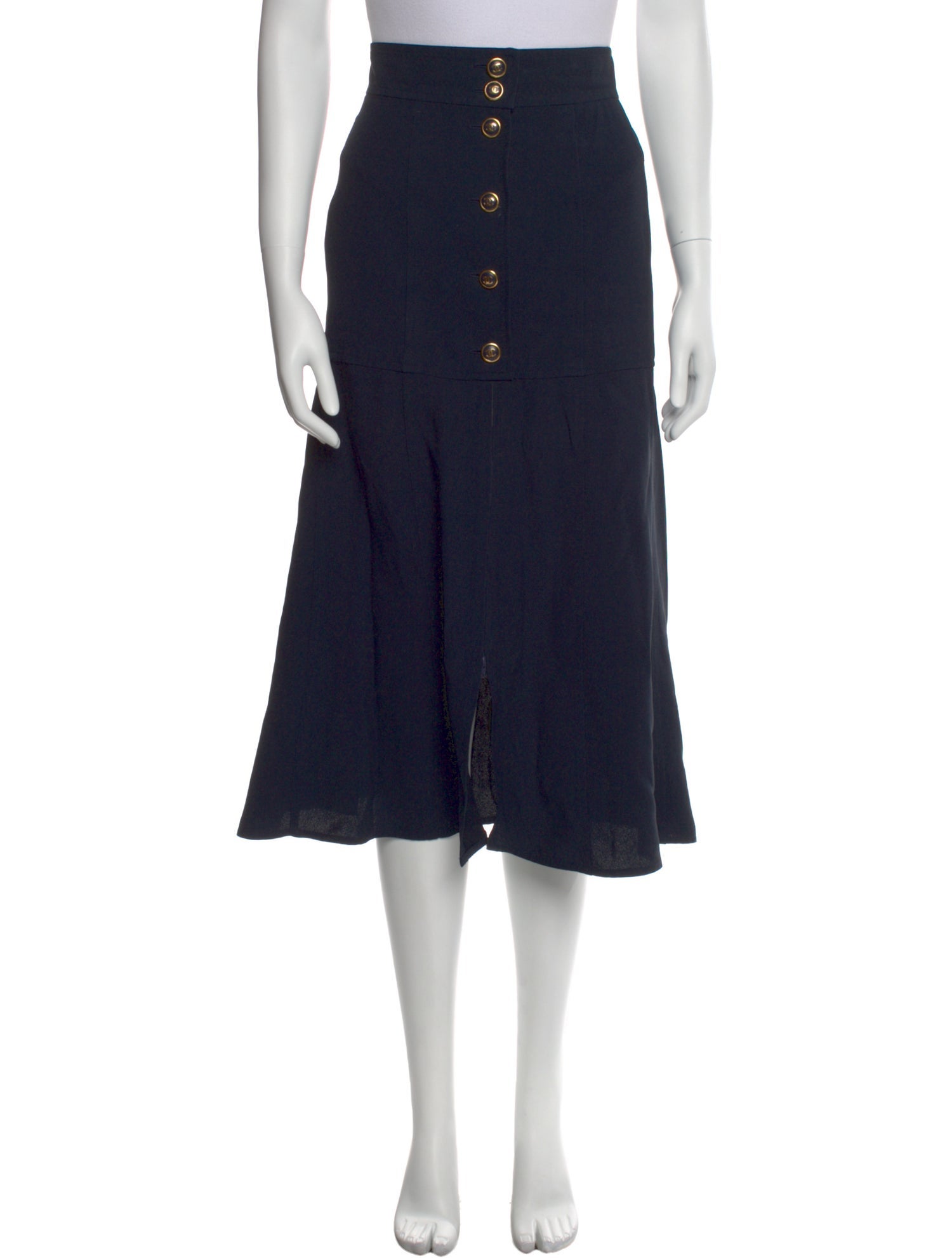 Chanel Vintage Midi Length Skirt