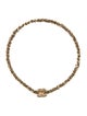 Chanel CC Turnlock Chain Choker Necklace