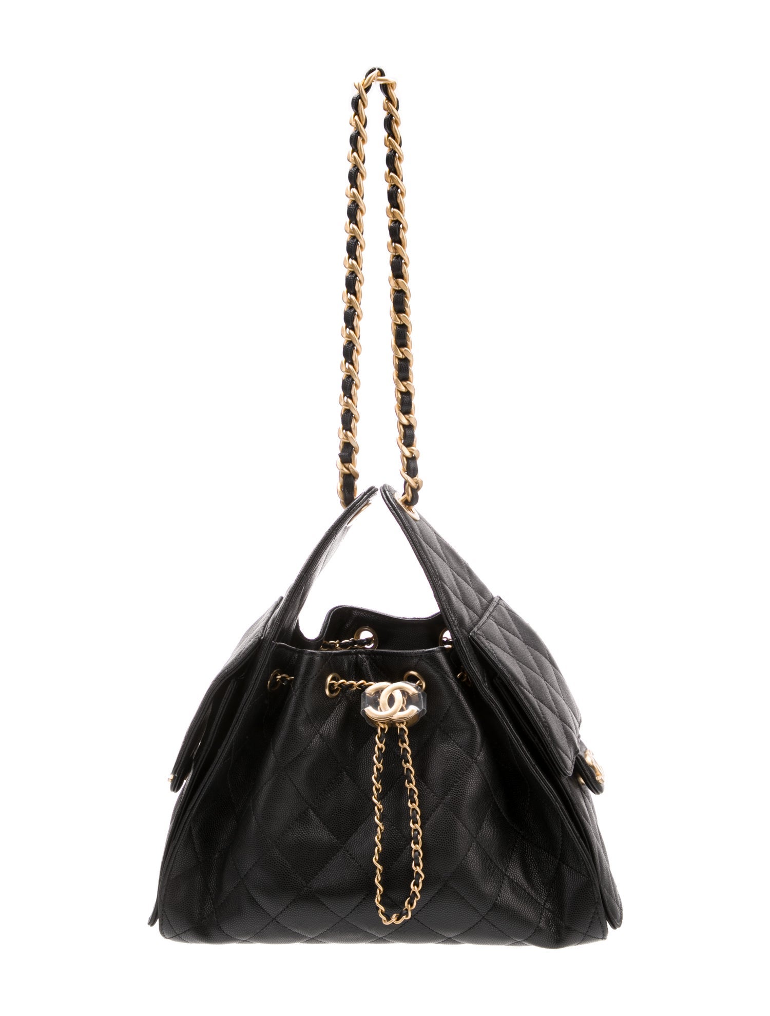 Chanel Quilted Caviar Small 25 Hobo