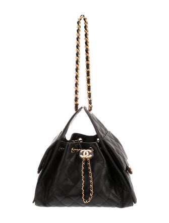 Chanel Quilted Caviar Small 25 Hobo