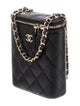 Chanel Quilted Caviar Small Coco Beauty Vanity Case