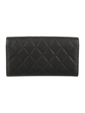 Chanel 2015-2016 Golden Class Trifold Wallet