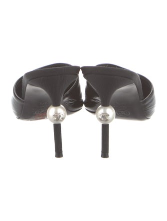 Chanel 2019 Interlocking CC Logo Mules