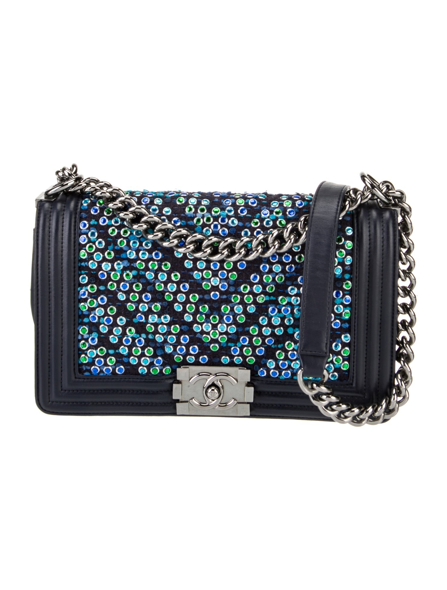 Chanel Medium Tweed Boy Bag