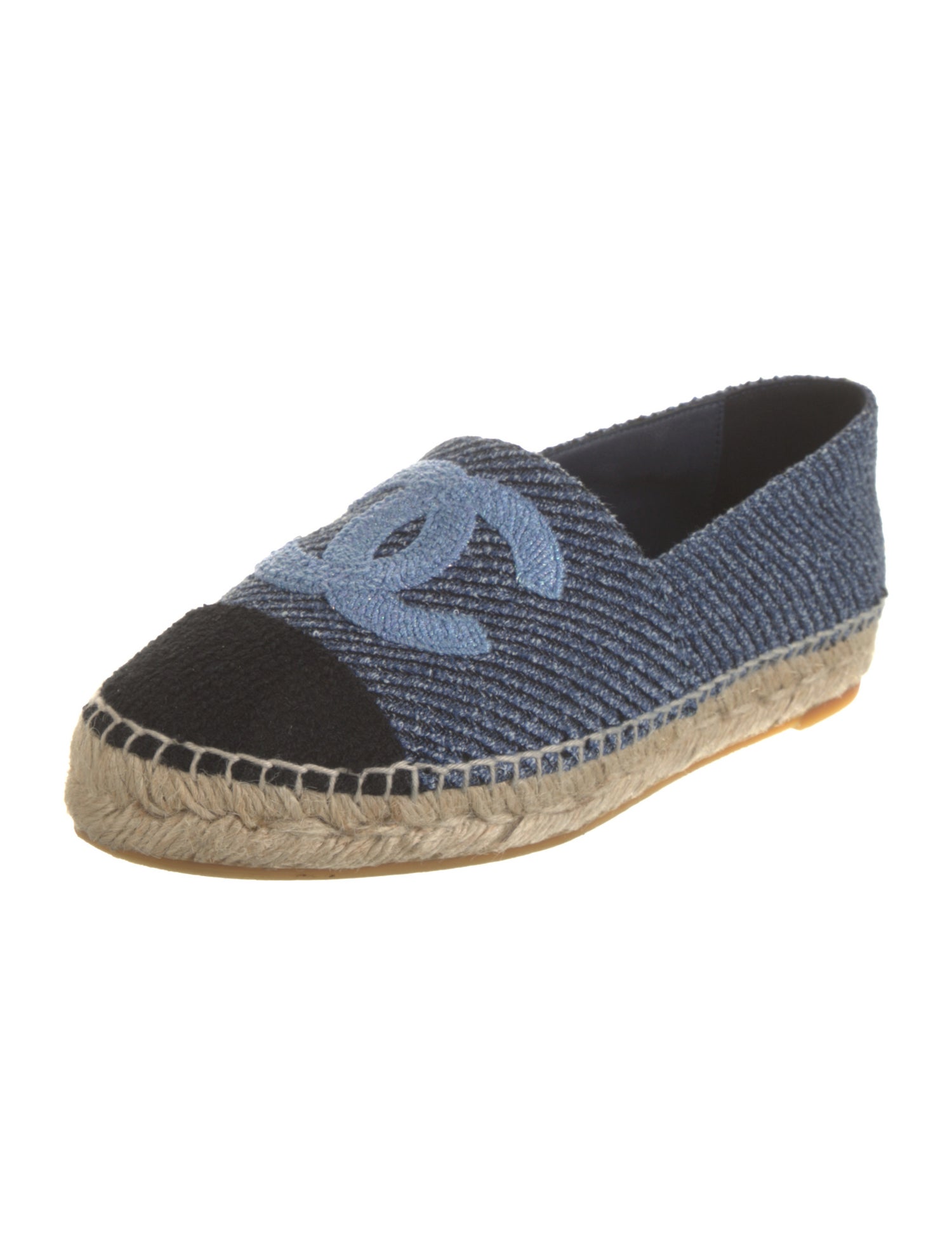 Chanel 2020 Interlocking CC Logo Espadrilles