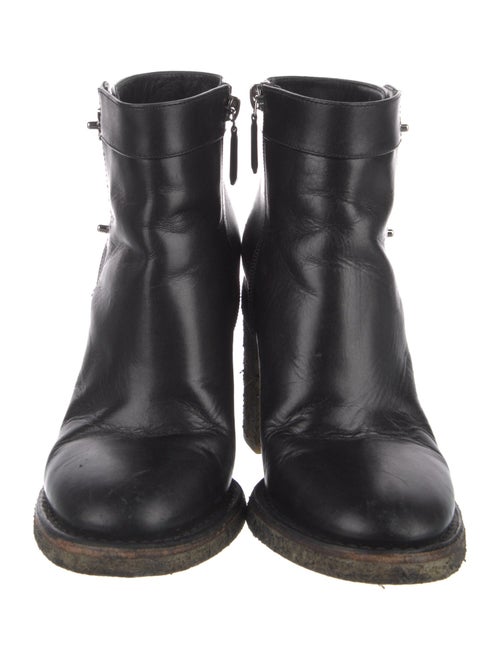 Chanel 2015 Interlocking CC Logo Boots