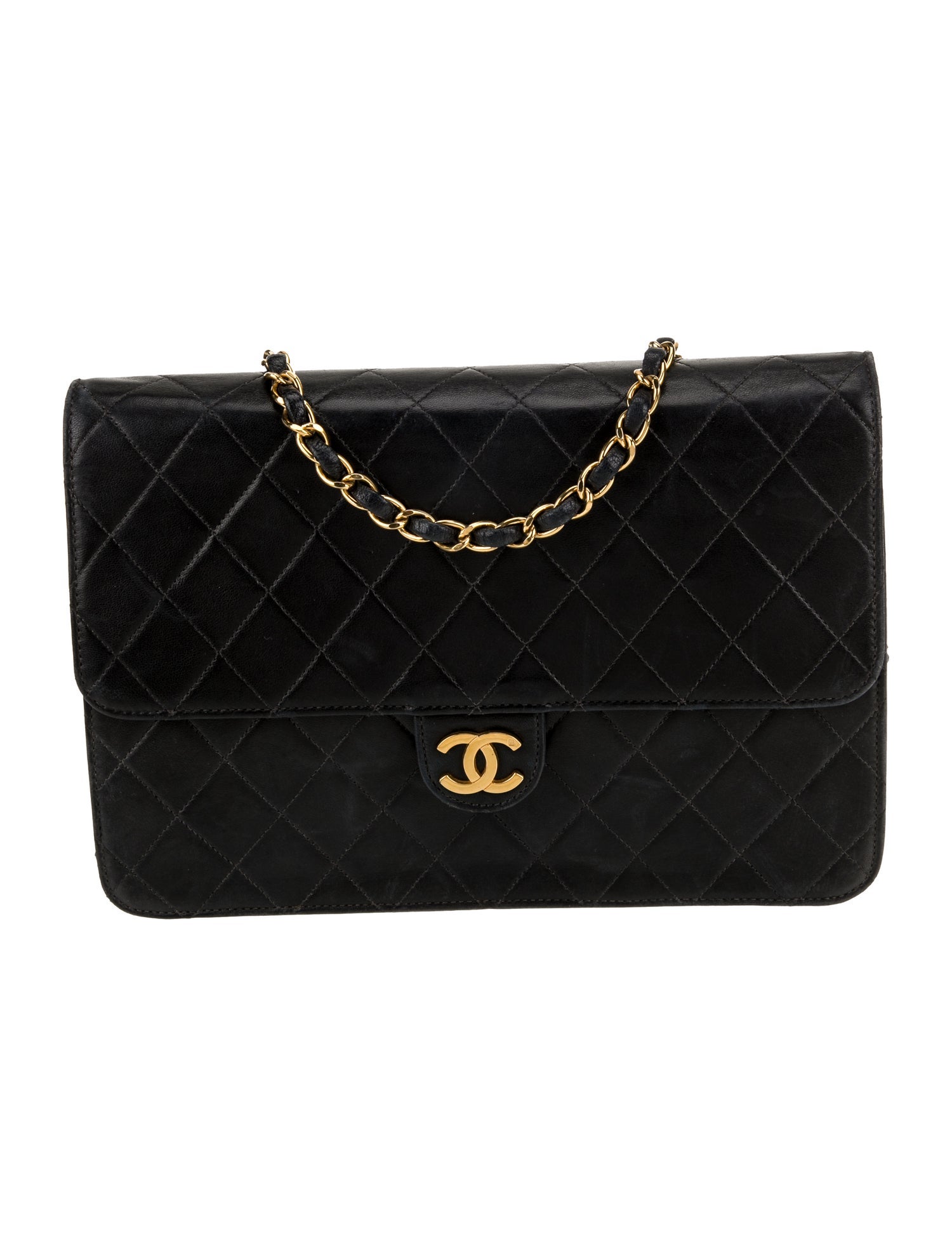 Chanel Quilted CC Flap Shoulder Bag