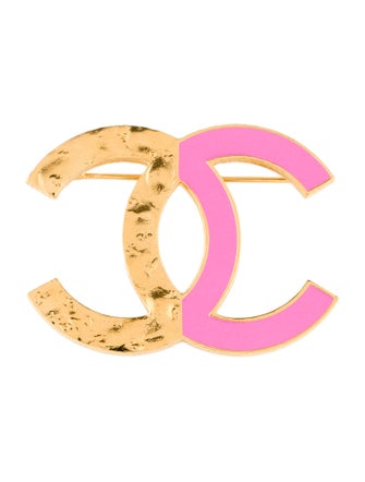 Chanel 2024 Enamel CC Brooch