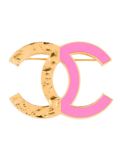 Chanel 2024 Enamel CC Brooch