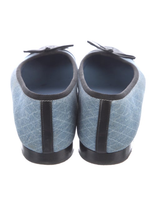 Chanel 2025 Interlocking CC Logo Ballet Flats