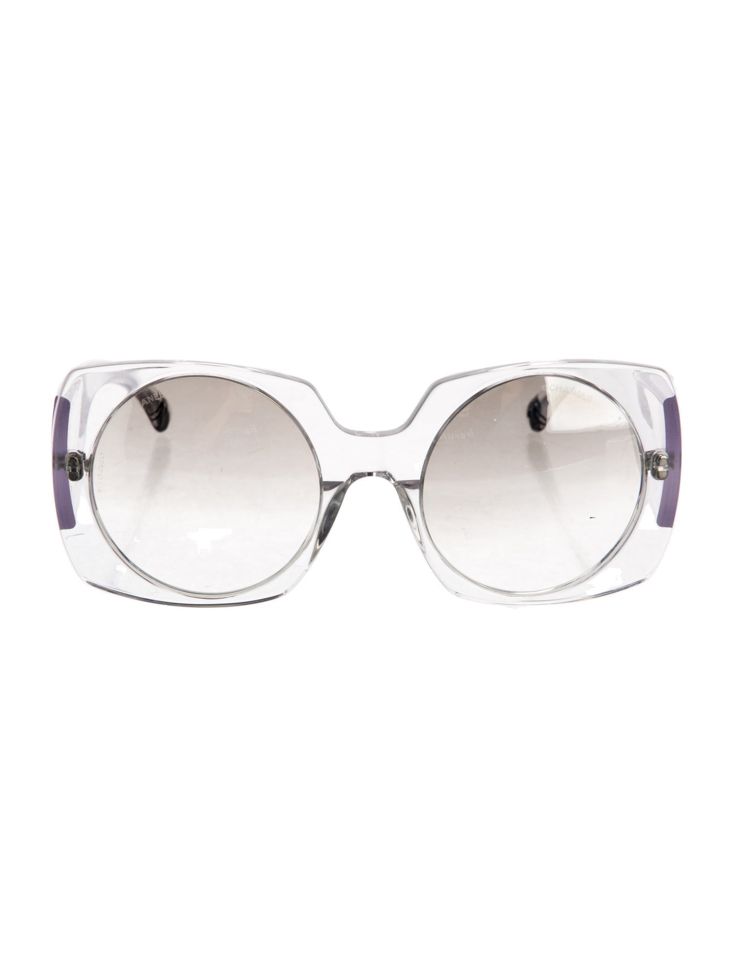 Chanel Interlocking CC Logo Oversize Sunglasses