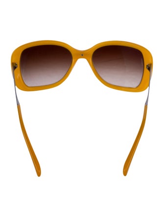 Chanel Interlocking CC Logo Square Sunglasses