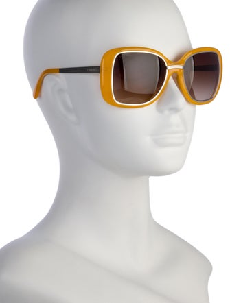 Chanel Interlocking CC Logo Square Sunglasses