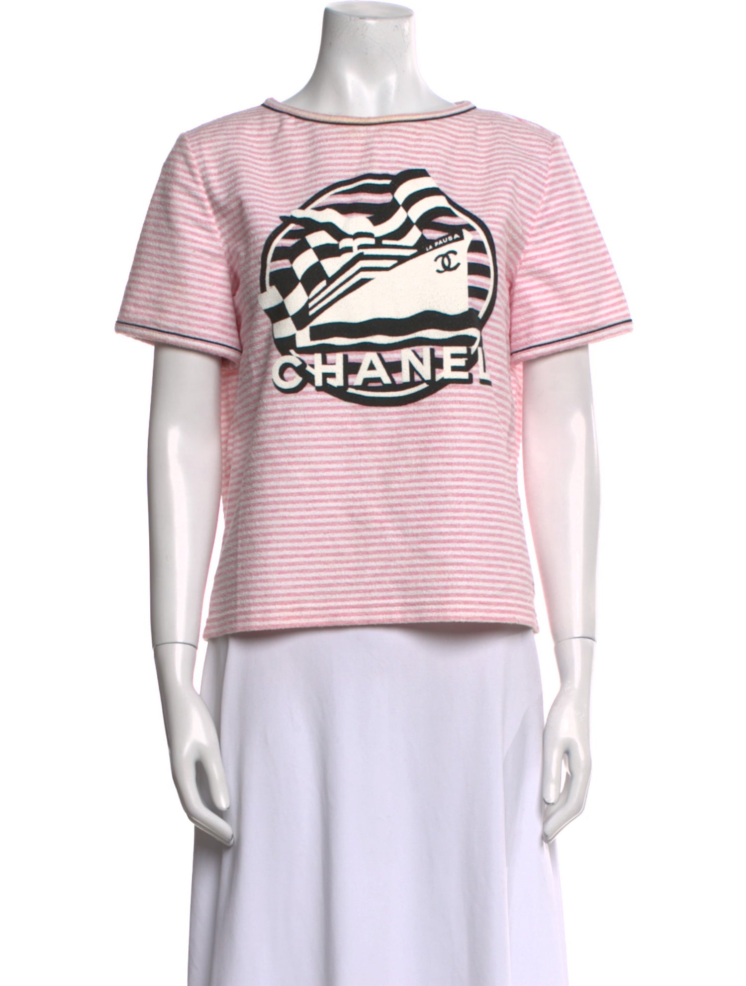 Chanel 2019 Striped T-Shirt