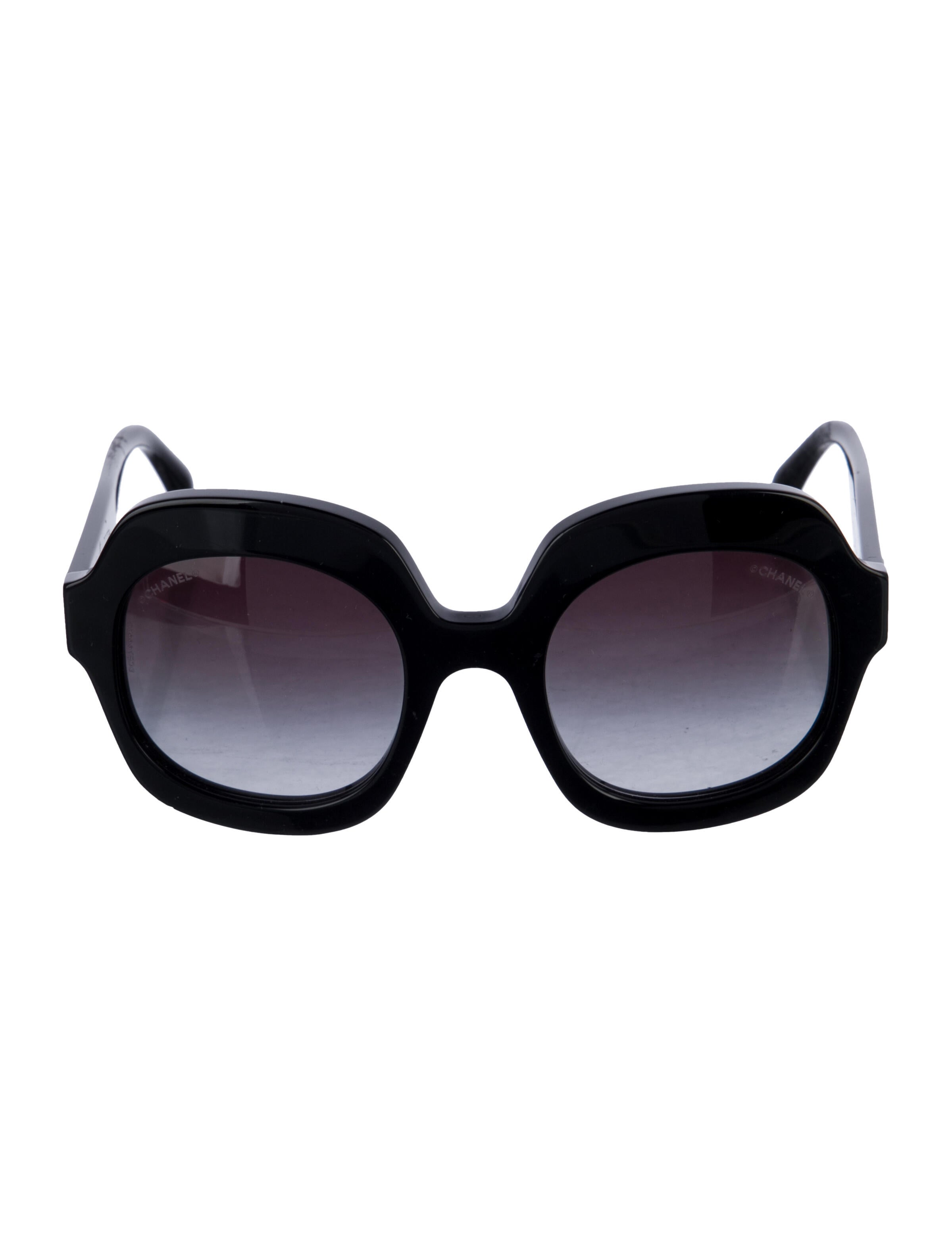 Chanel Interlocking CC Logo Oversize Sunglasses