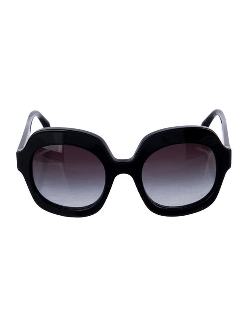 Chanel Interlocking CC Logo Oversize Sunglasses