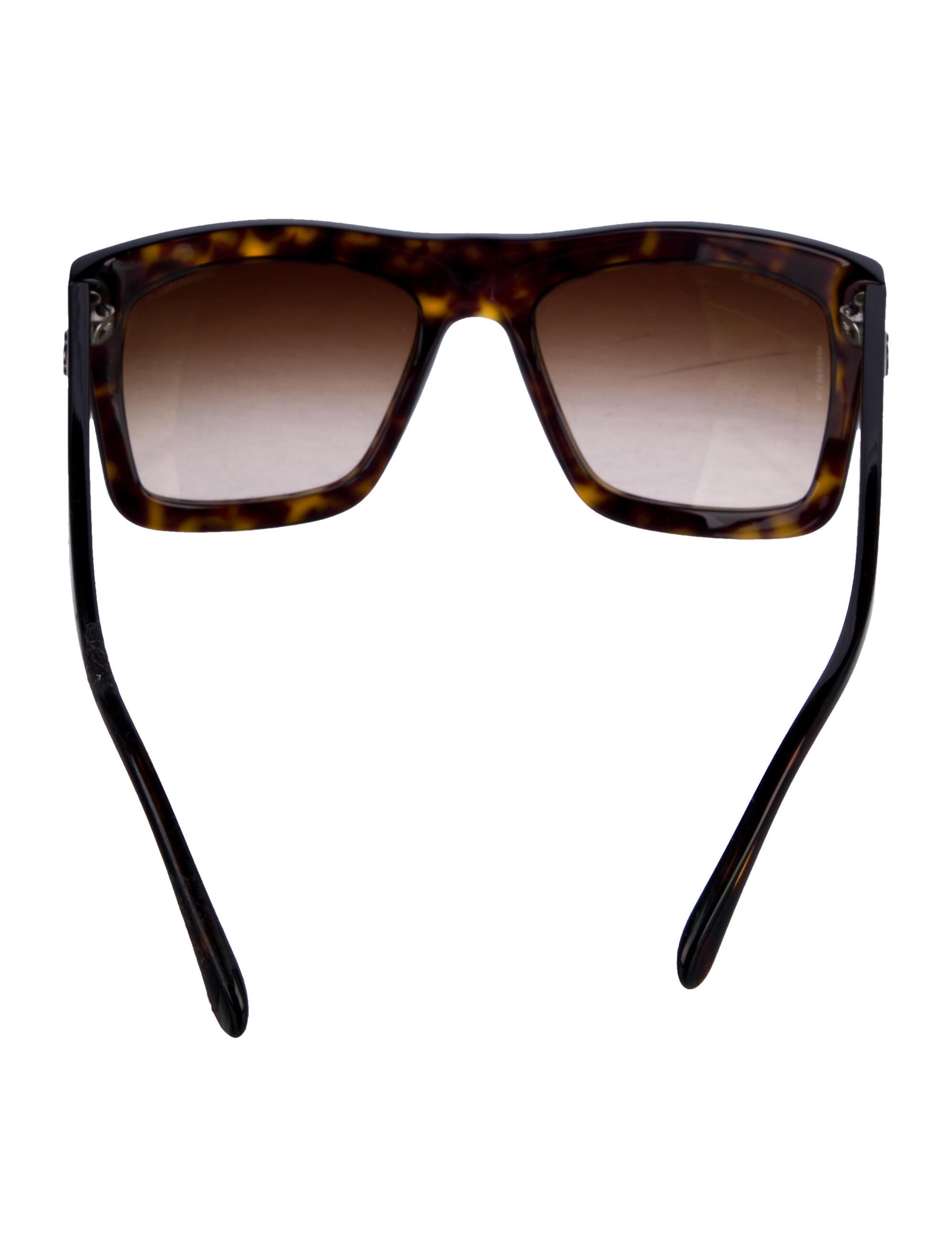 Chanel Interlocking CC Logo Oversize Sunglasses