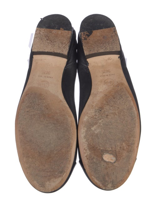 Chanel Interlocking CC Logo Lambskin Flats