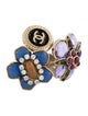 Chanel Strass, Resin & Enamel CC Cocktail Ring