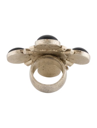 Chanel Resin & Strass Cocktail Ring