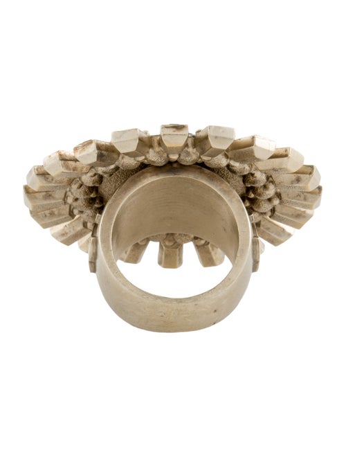 Chanel Strass & Resin CC Cocktail Ring