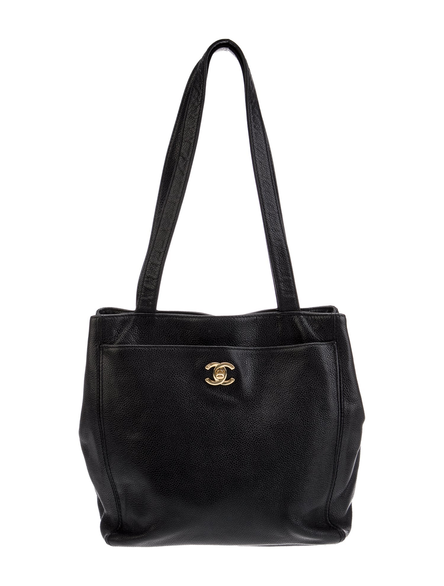 Chanel Caviar CC Tote Bag