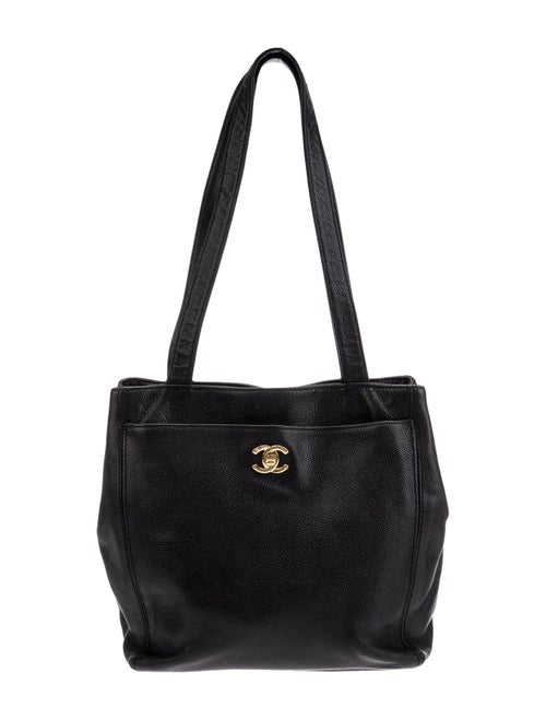 Chanel Caviar CC Tote Bag