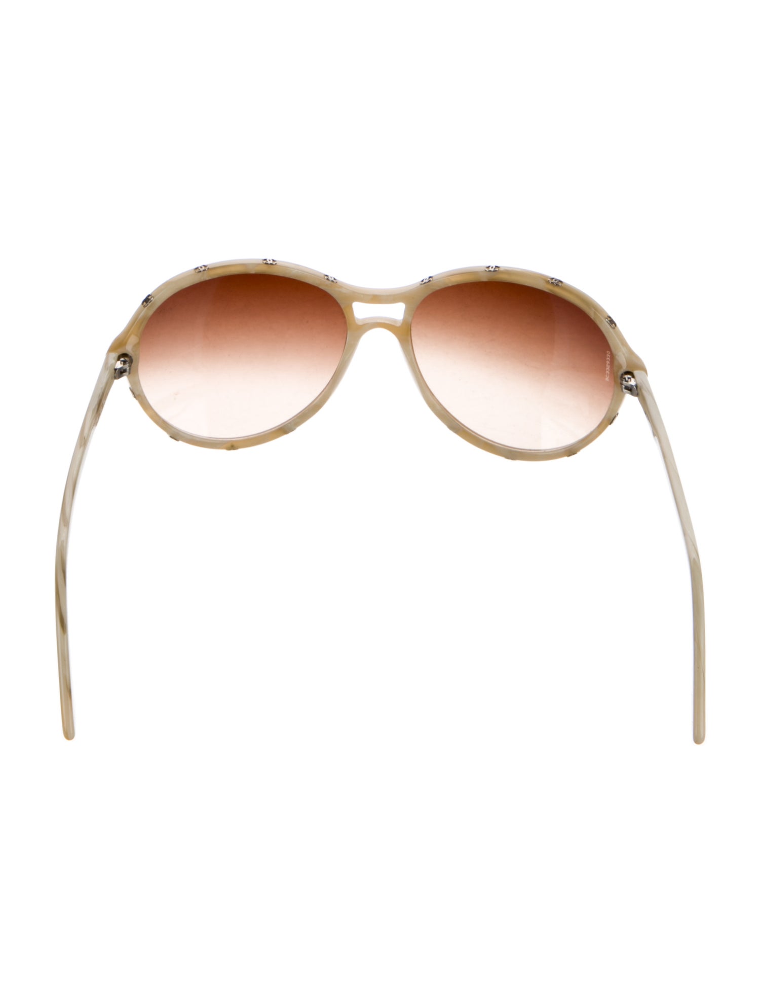 Chanel Interlocking CC Logo Cat-Eye Sunglasses
