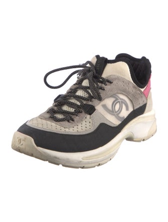 Chanel 2023 Interlocking CC Logo Sneakers