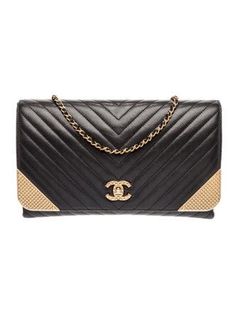 Chanel Rock The Corner Clutch w/ Chain