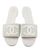 Chanel 2023 Interlocking CC Logo Slides
