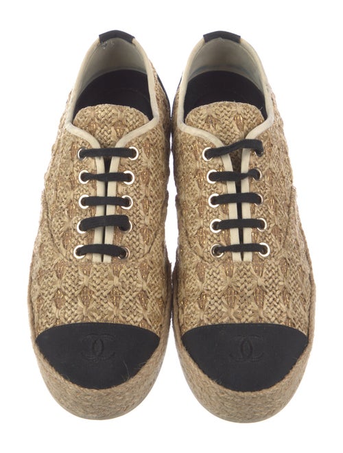 Chanel 2019 Interlocking CC Logo Espadrilles