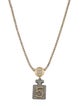 Chanel Strass CC No.5 Perfume Bottle Pendant Necklace