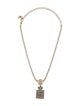 Chanel Strass CC No.5 Perfume Bottle Pendant Necklace