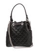 Chanel Quilted Caviar Chain Bucket Bag
