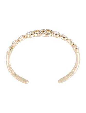 Chanel 2025 Strass CC Cuff Bracelet