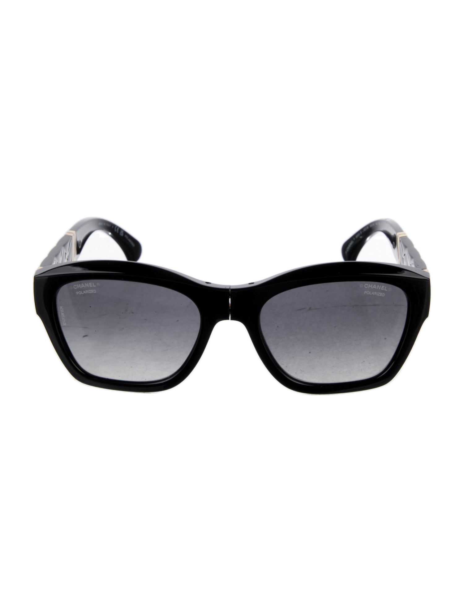 Chanel Interlocking CC Logo Square Sunglasses