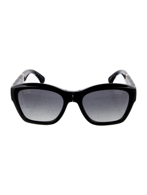 Chanel Interlocking CC Logo Square Sunglasses