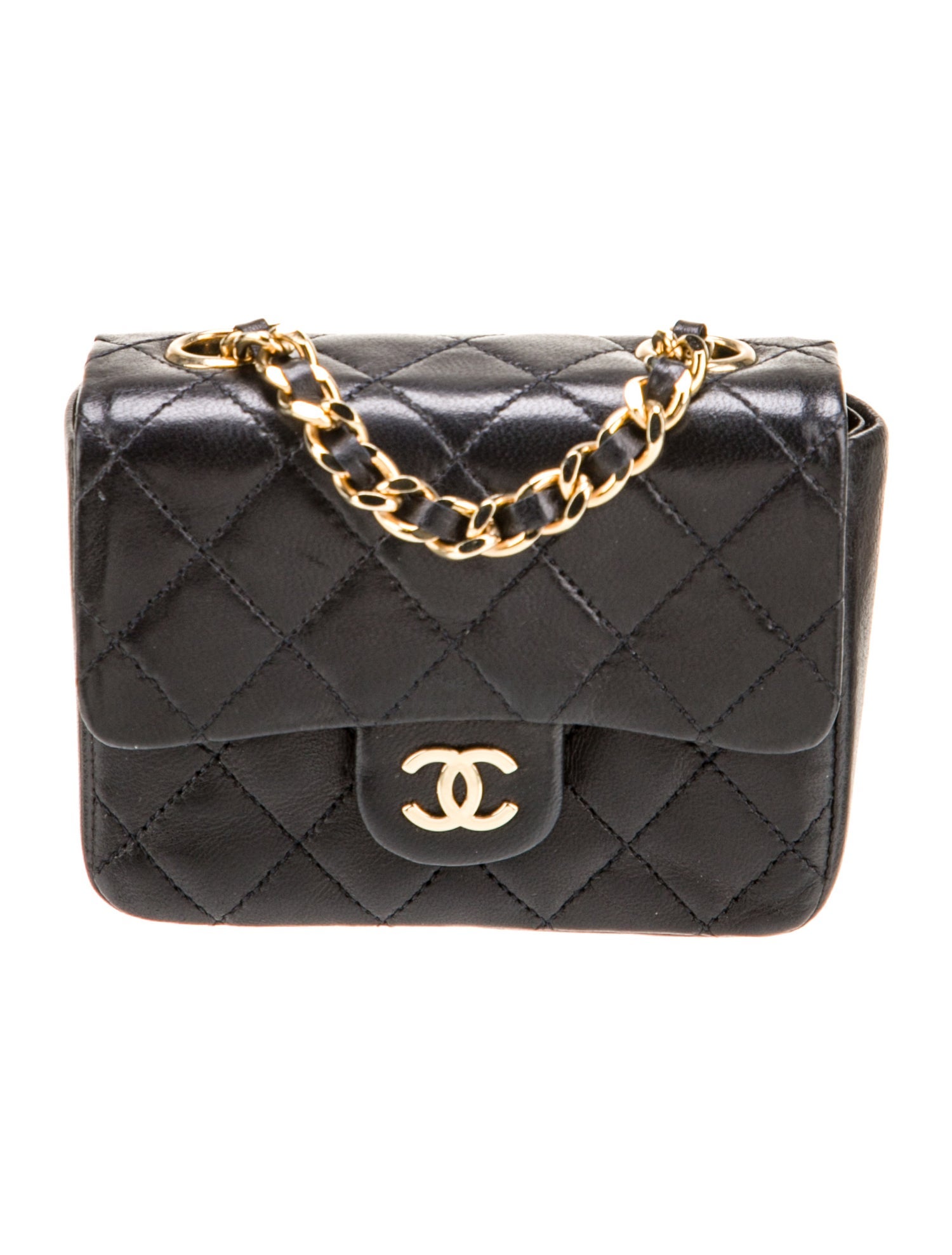 Chanel Quilted Micro Bag Charm