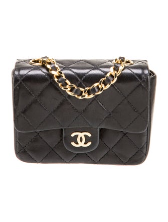 Chanel Quilted Micro Bag Charm