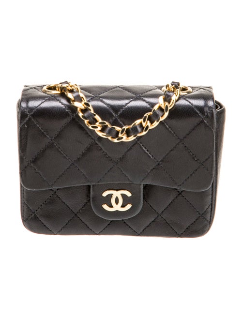 Chanel Quilted Micro Bag Charm