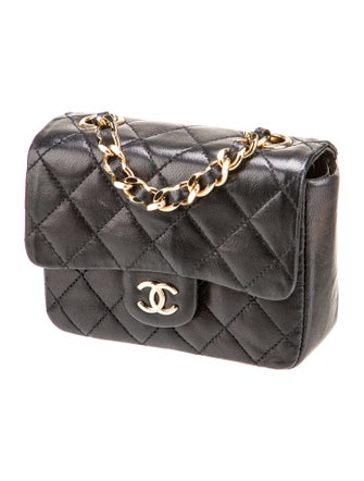Chanel Quilted Micro Bag Charm