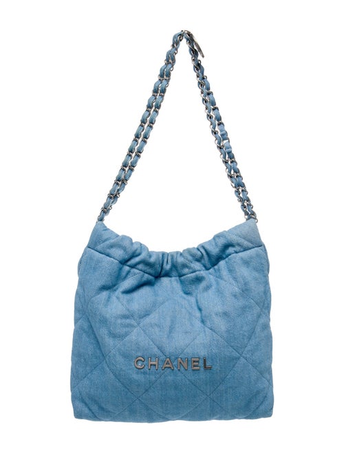 Chanel Denim 22 Hobo