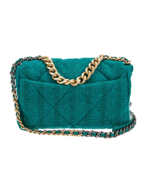 Chanel Large Tweed 19 Flap Bag