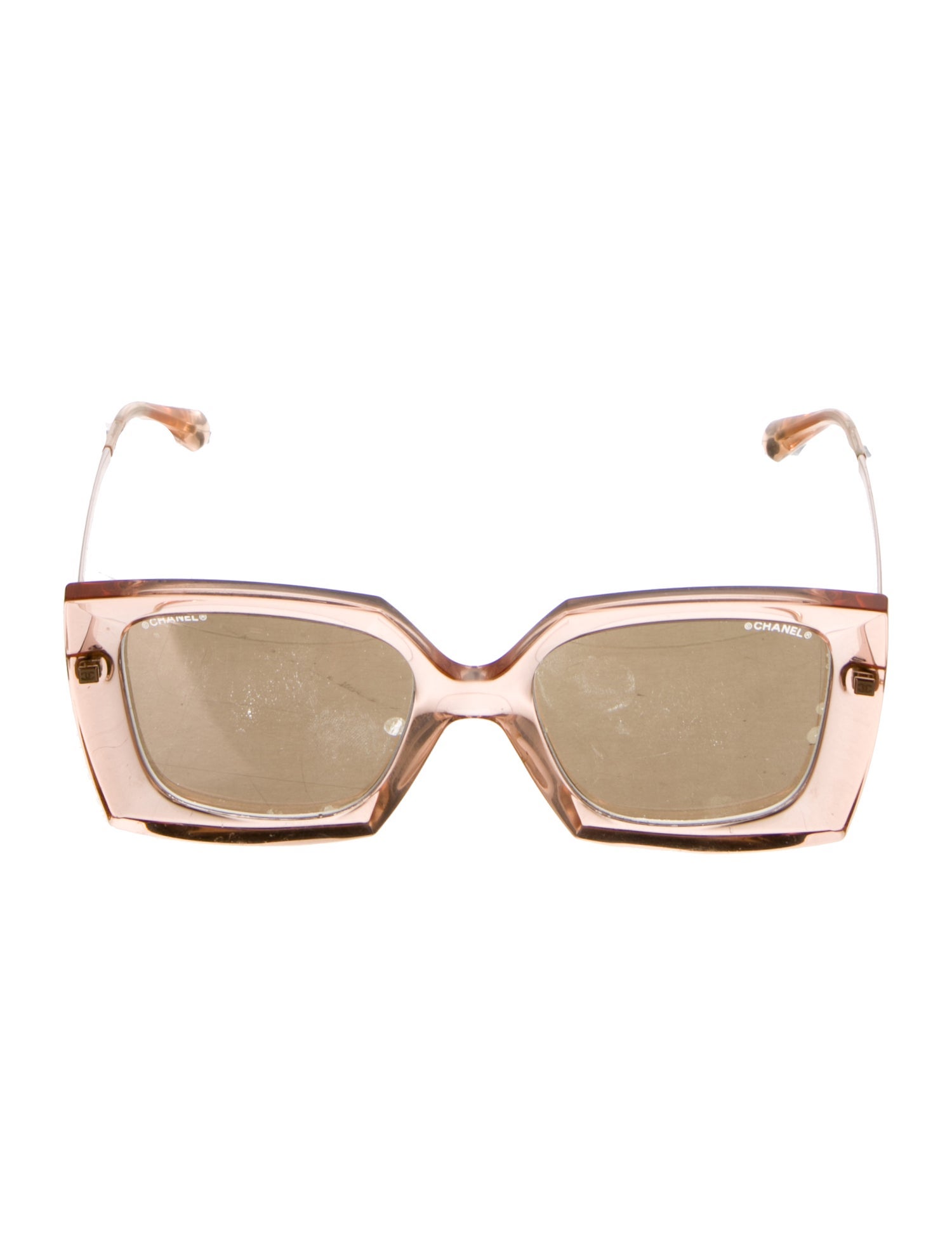 Chanel Interlocking CC Logo Oversize Sunglasses