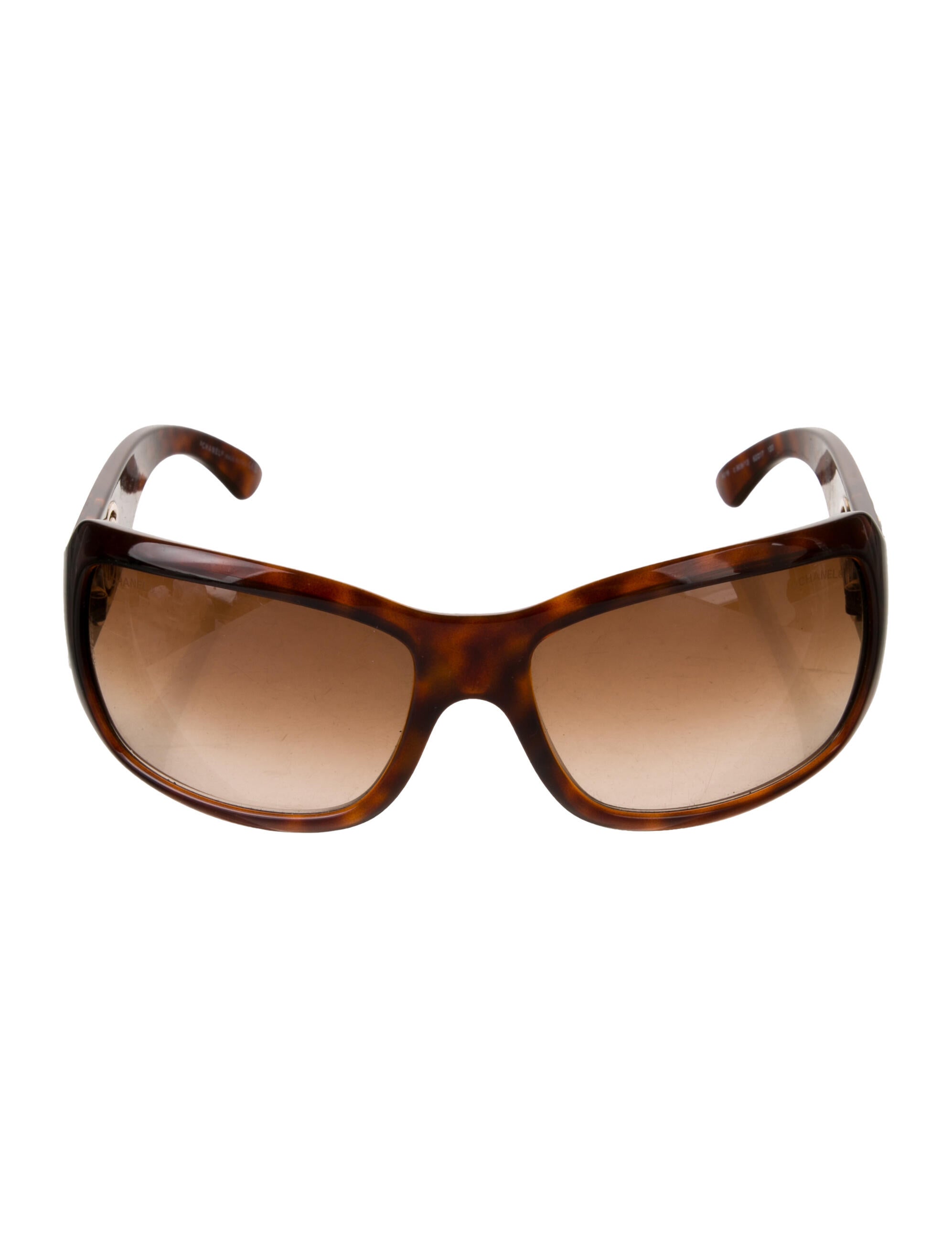 Chanel Interlocking CC Logo Shield Sunglasses