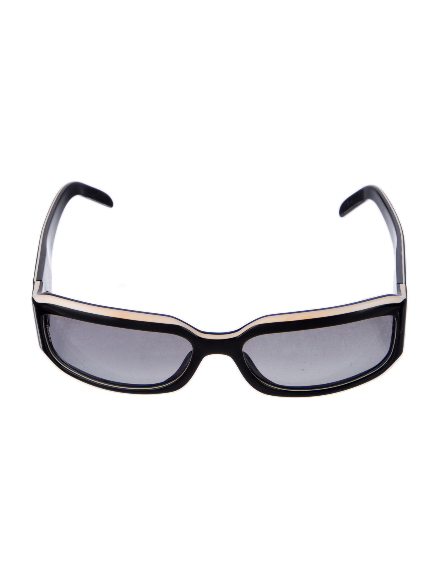 Chanel Interlocking CC Logo Shield Sunglasses